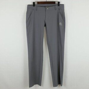 My Trail Women's Medium Gray Rip Stop Mid Rise Quick Dry Boot Cut Trail Pants